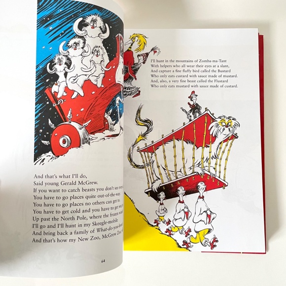 Vintage Dr Seuss book Your favourite Seuss, Oversized Hardcover book Rare First - Picture 7 of 10